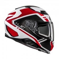 KASK HJC F71 TOZZ WHITE/RED 