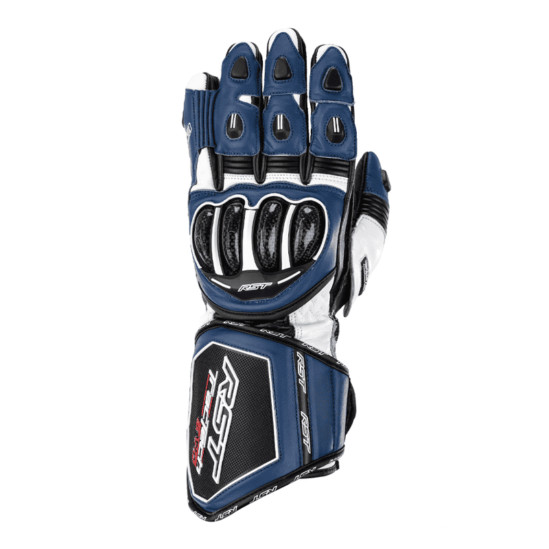 RĘKAWICE SKÓRZANE RST TRACTECH EVO 4 CE BLUE/WHITE/BLACK  (2666)