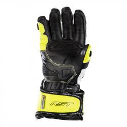 RĘKAWICE SKÓRZANE RST TRACTECH EVO 4 CE FLO YELLOW/BLACK/BLACK  (2666)