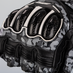 RĘKAWICE SKÓRZANE RST TRACTECH EVO 4 CE GREY CAMO/BLACK  (2666)