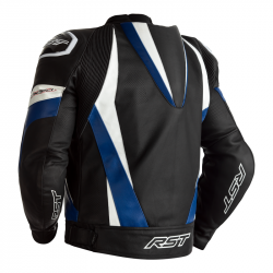 KURTKA SKÓRZANA RST TRACTECH EVO 4 CE BLACK/BLUE S (2357)