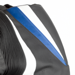 KURTKA SKÓRZANA RST TRACTECH EVO 4 CE BLACK/BLUE S (2357)