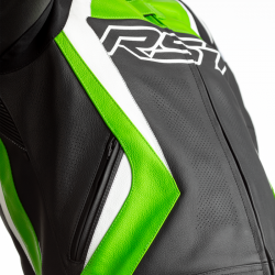KURTKA SKÓRZANA RST TRACTECH EVO 4 CE BLACK/GREEN S (2357)