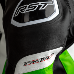 KURTKA SKÓRZANA RST TRACTECH EVO 4 CE BLACK/GREEN S (2357)
