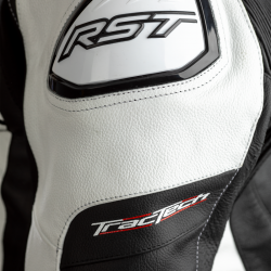 KURTKA SKÓRZANA RST TRACTECH EVO 4 CE BLACK/WHITE/BLACK S (2357)