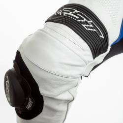 KOMBINEZON SKÓRZANY RST TRACTECH EVO 4 CE WHITE/BLUE S (2355)