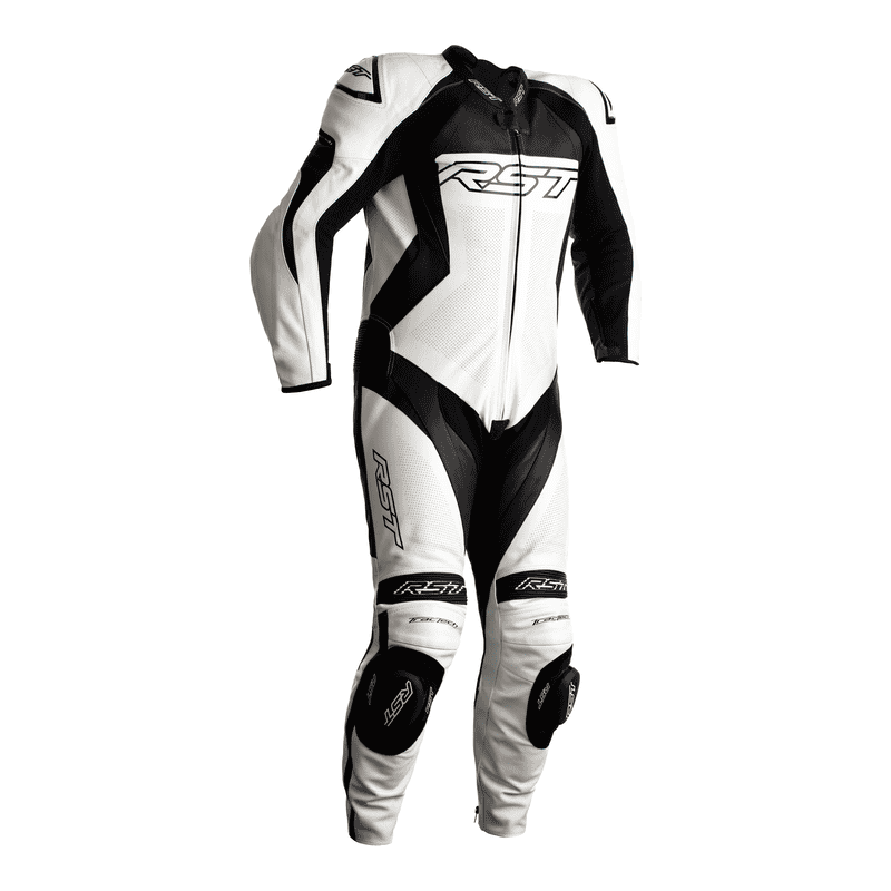 KOMBINEZON SKÓRZANY RST TRACTECH EVO 4 CE WHITE/BLACK S (2355)