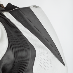 KOMBINEZON SKÓRZANY RST TRACTECH EVO 4 CE WHITE/BLACK S (2355)