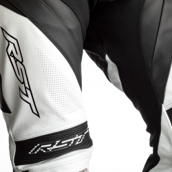 KOMBINEZON SKÓRZANY RST TRACTECH EVO 4 CE WHITE/BLACK S (2355)