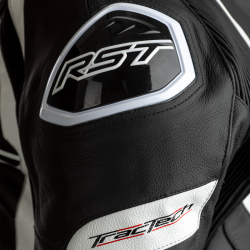 KOMBINEZON SKÓRZANY RST TRACTECH EVO 4 CE BLACK/WHITE XS (2355)