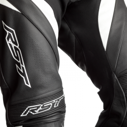 KOMBINEZON SKÓRZANY RST TRACTECH EVO 4 CE BLACK/WHITE XS (2355)