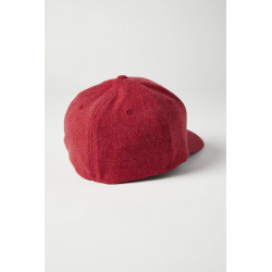 CZAPKA Z DASZKIEM FOX TRANSPOSITION FLEXFIT RED  ENDURO CROSS