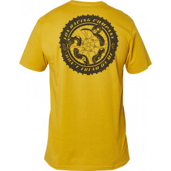 T-SHIRT FOX TREAD ON PREMIUM MUSTARD  ENDURO CROSS