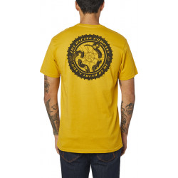 T-SHIRT FOX TREAD ON PREMIUM MUSTARD  ENDURO CROSS