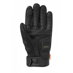 RĘKAWICE SKÓRZANO-TEKSTYLNE RACER TROOPER 4 BLACK/BLACK 