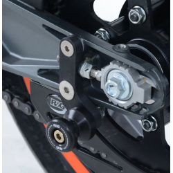 ROLKI WAHACZA, KTM 125 DUKE (17-)/RC125 (17-)/RC390 (17-), ORANGE BOBBINS