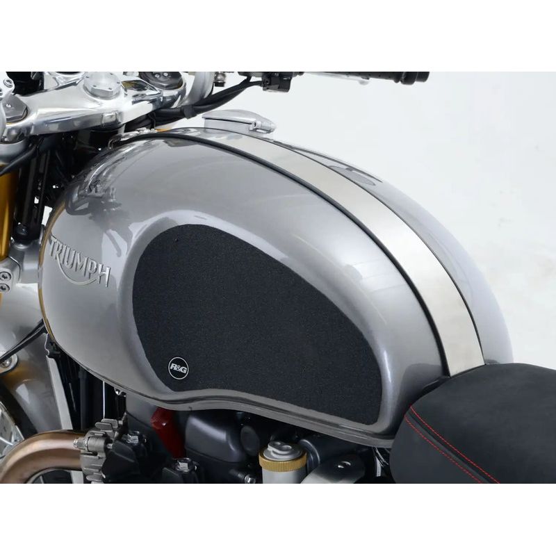 TANKPAD ANTYPOŚLIZGOWY 2 CZĘŚCI, TRIUMPH THRUXTON 1200 / 1200R, CLEAR