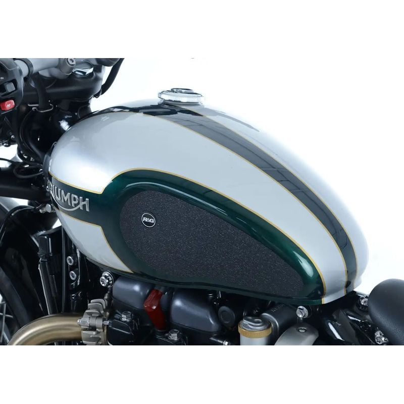 TANKPAD ANTYPOŚLIZGOWY 2 CZĘŚCI, TRIUMPH BONNEVILLE BOBBER (17-), CLEAR