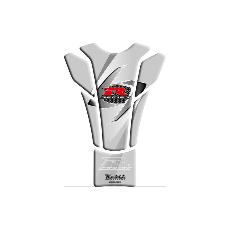 TANK PAD KEITI SUZUKI RACING SILVER