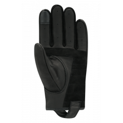 RĘKAWICE SKÓRZANE RACER TUXEDO BLACK 