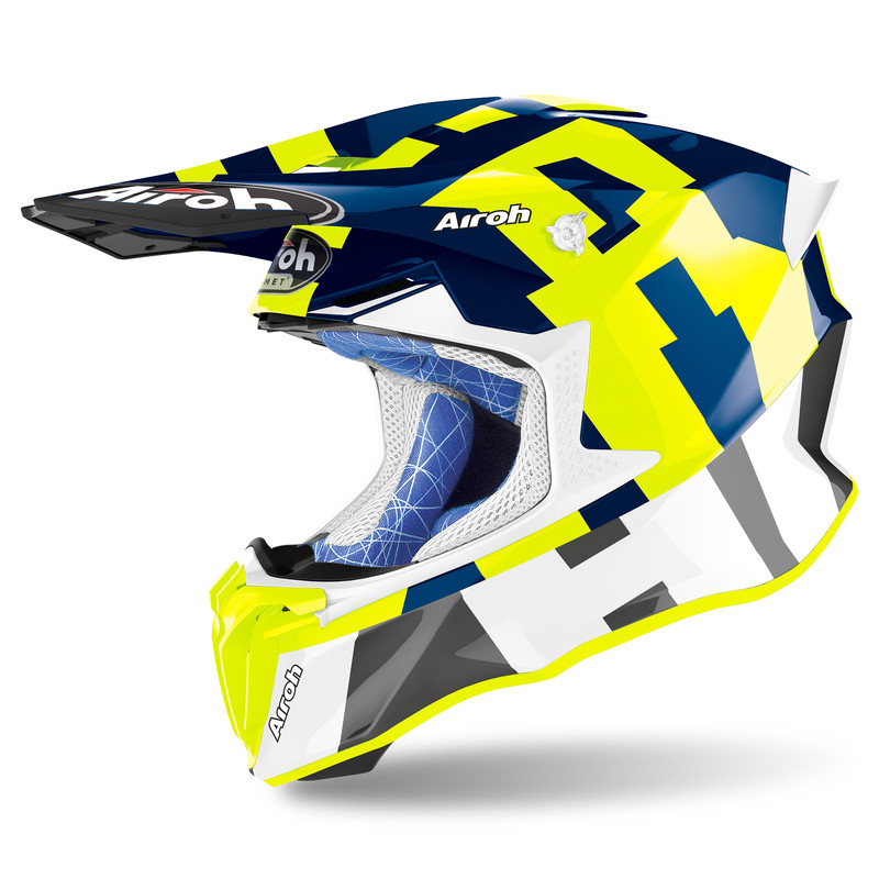 KASK AIROH TWIST 2.0 FRAME BLUE GLOSS 