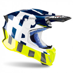 KASK AIROH TWIST 2.0 FRAME BLUE GLOSS 