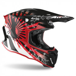 KASK AIROH TWIST 2.0 KATANA RED GLOSS 