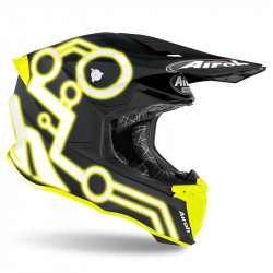KASK AIROH TWIST 2.0 NEON YELLOW MATT 