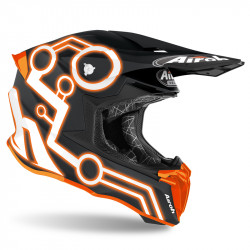 KASK AIROH TWIST 2.0 NEON ORANGE MATT 