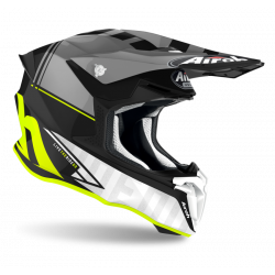 KASK AIROH TWIST 2.0 TECH YELLOW MATT
