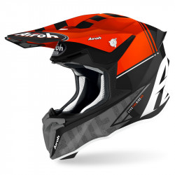 KASK AIROH TWIST 2.0 TECH RED GLOSS 