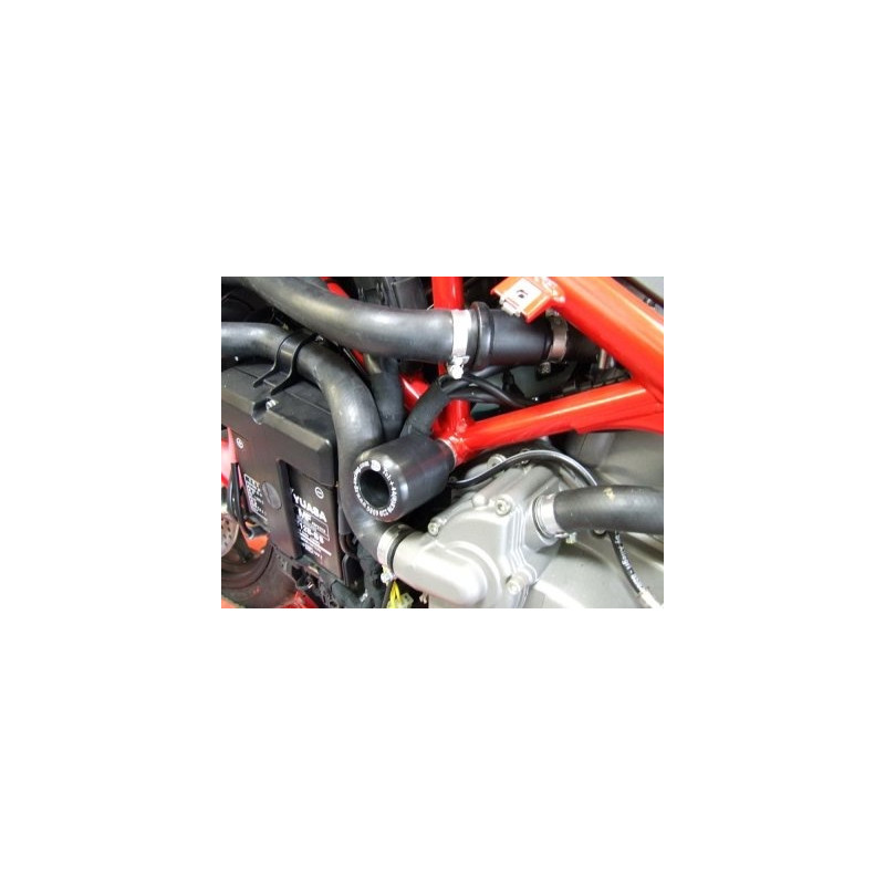 CRASHPADY POD OWIEWKI RG RACING DUCATI 848/1098/1198 BLACK