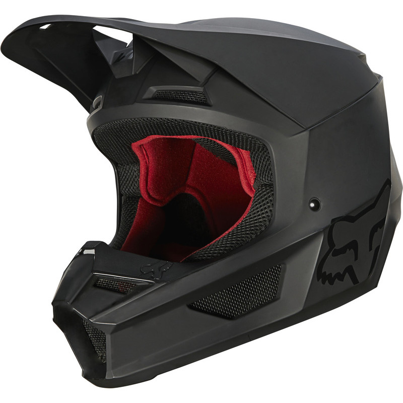 KASK FOX V-1 MATTE BLACK  ENDURO CROSS