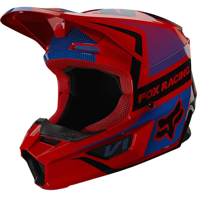 KASK FOX V-1 OKTIV RED  ENDURO CROSS
