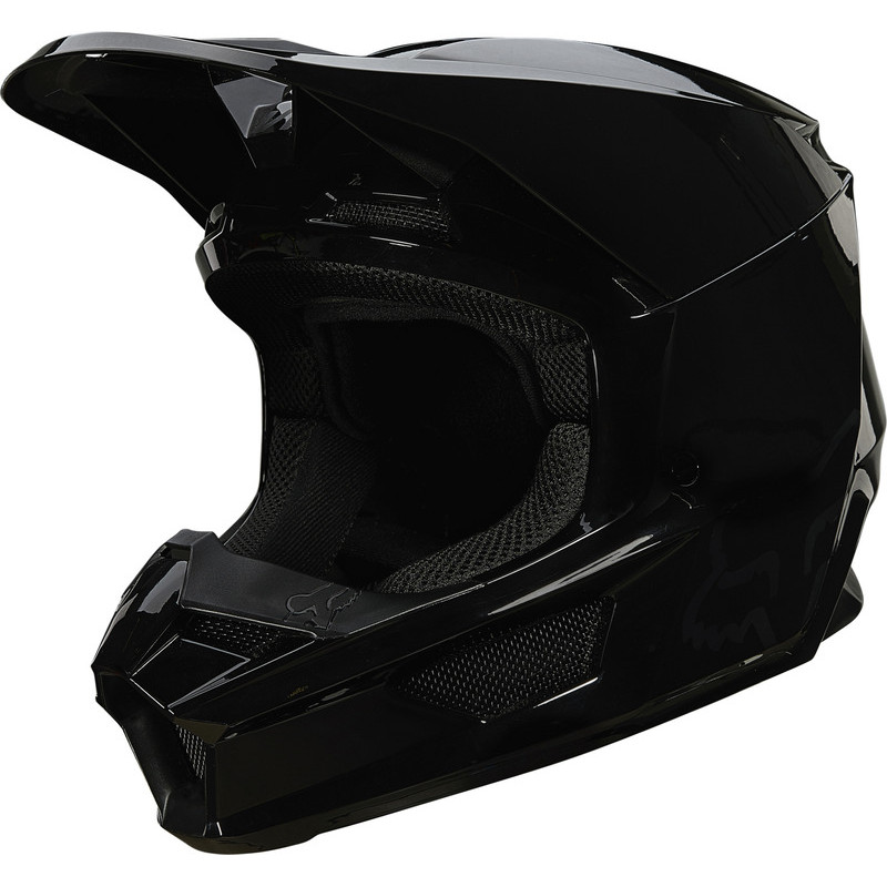 KASK FOX V-1 PLAIC BLACK  ENDURO CROSS