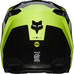 KASK FOX V-1 TAYZER BLACK  ENDURO CROSS
