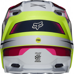 KASK FOX V-1 TRO YELLOW  ENDURO CROSS