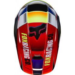 KASK FOX V-1 YORR BLUE/RED  ENDURO CROSS