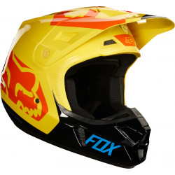 KASK FOX V-2 PREME BLACK/YELLOW  ENDURO CROSS