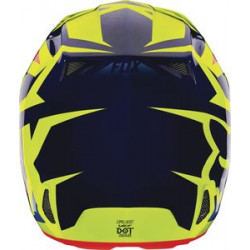 KASK FOX V-2 RACE BLUE/YELLOW  ENDURO CROSS