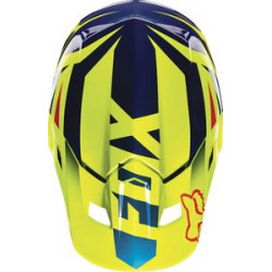KASK FOX V-2 RACE BLUE/YELLOW  ENDURO CROSS