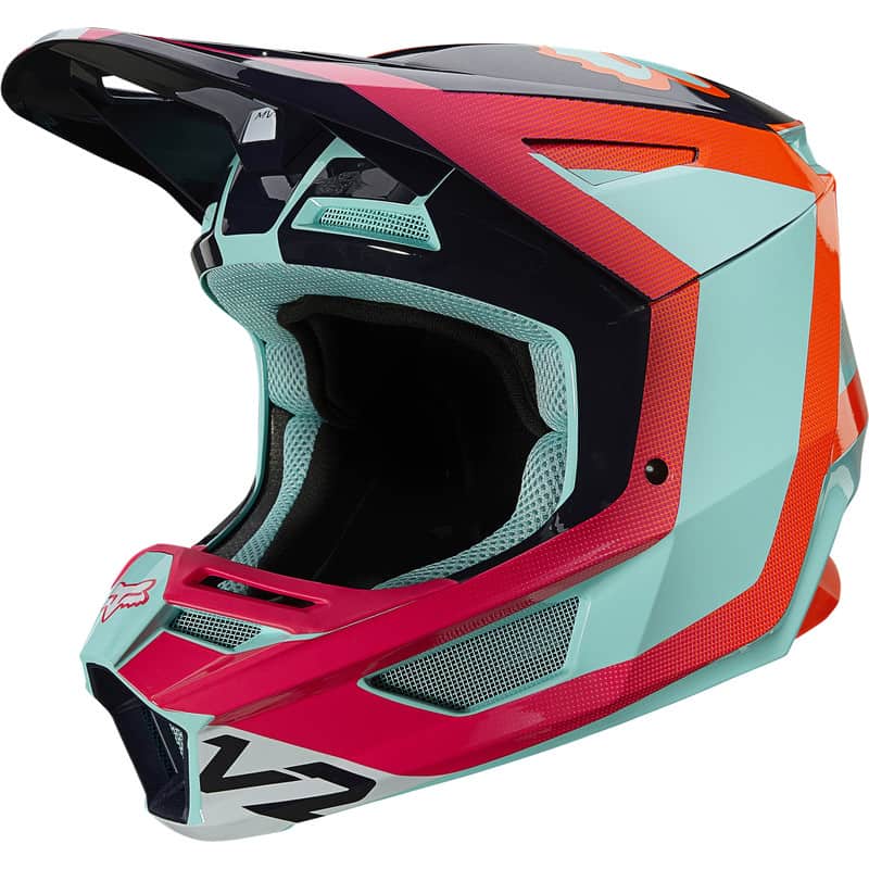 KASK FOX V-2 VOKE AQUA  ENDURO CROSS