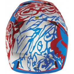 KASK FOX V-3 CAUZ RED  ENDURO CROSS