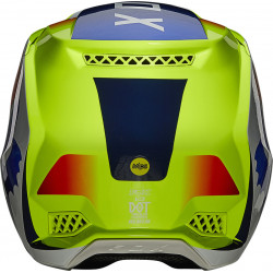 KASK FOX V-3 RS WIRED YELLOW  ENDURO CROSS