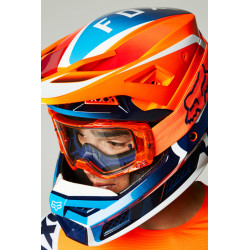 KASK FOX V-3 RS WIRED ORANGE  ENDURO CROSS