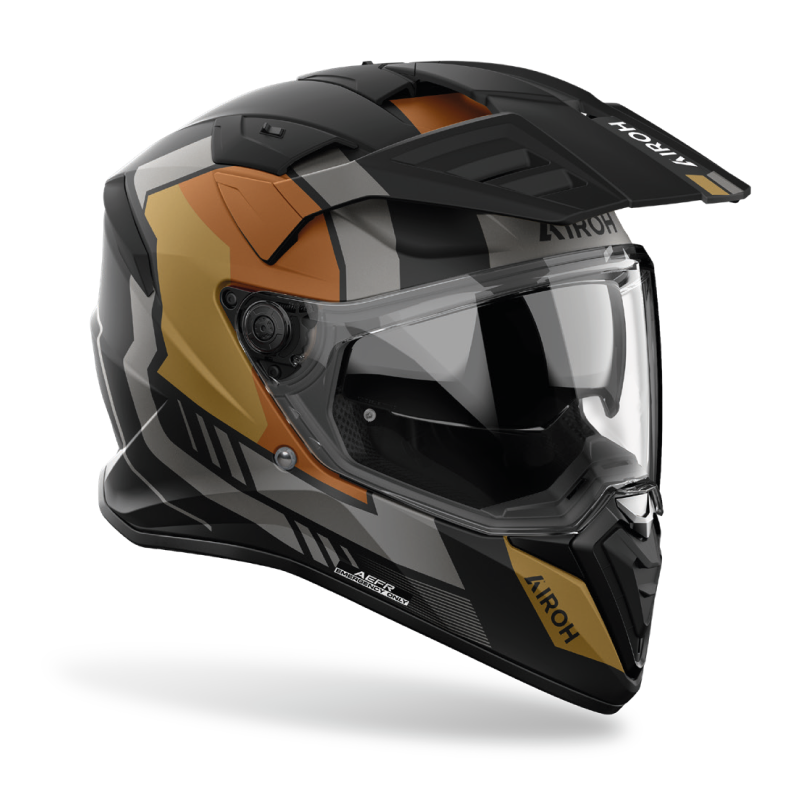 KASK AIROH BANDIT HORN GOLD MATT 