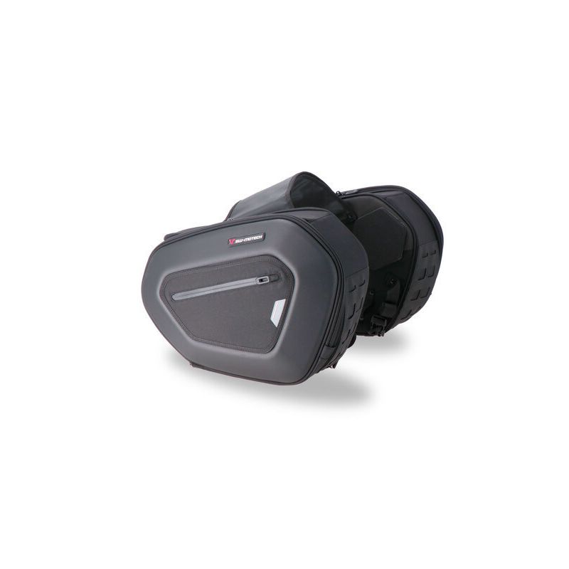 ZESTAW SAKW BOCZNYCH PRO BLAZE H I STELAŻY SW-MOTECH SUZUKI GSX-8S (22-) BLACK