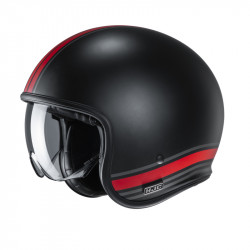 KASK HJC V30 SENTI BLACK/RED 