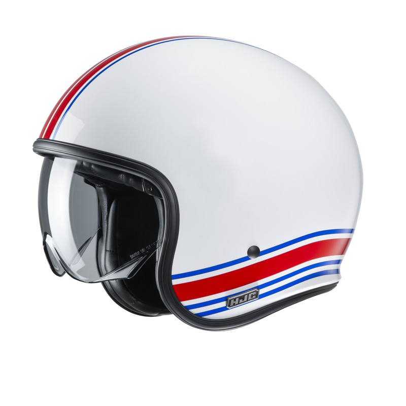 KASK HJC V30 SENTI WHITE/RED/BLUE 