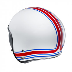 KASK HJC V30 SENTI WHITE/RED/BLUE 